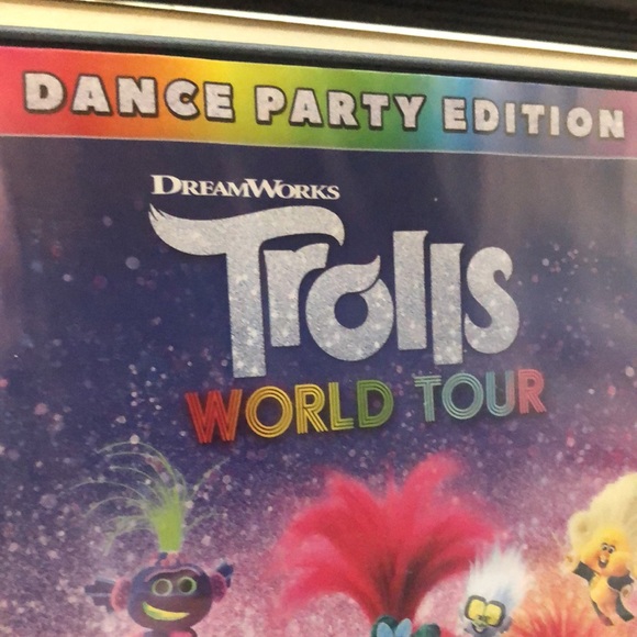 DreamWorks Trolls World Tour Dance Party Edition DVD Animated Kids Movie - Picture 6 of 10